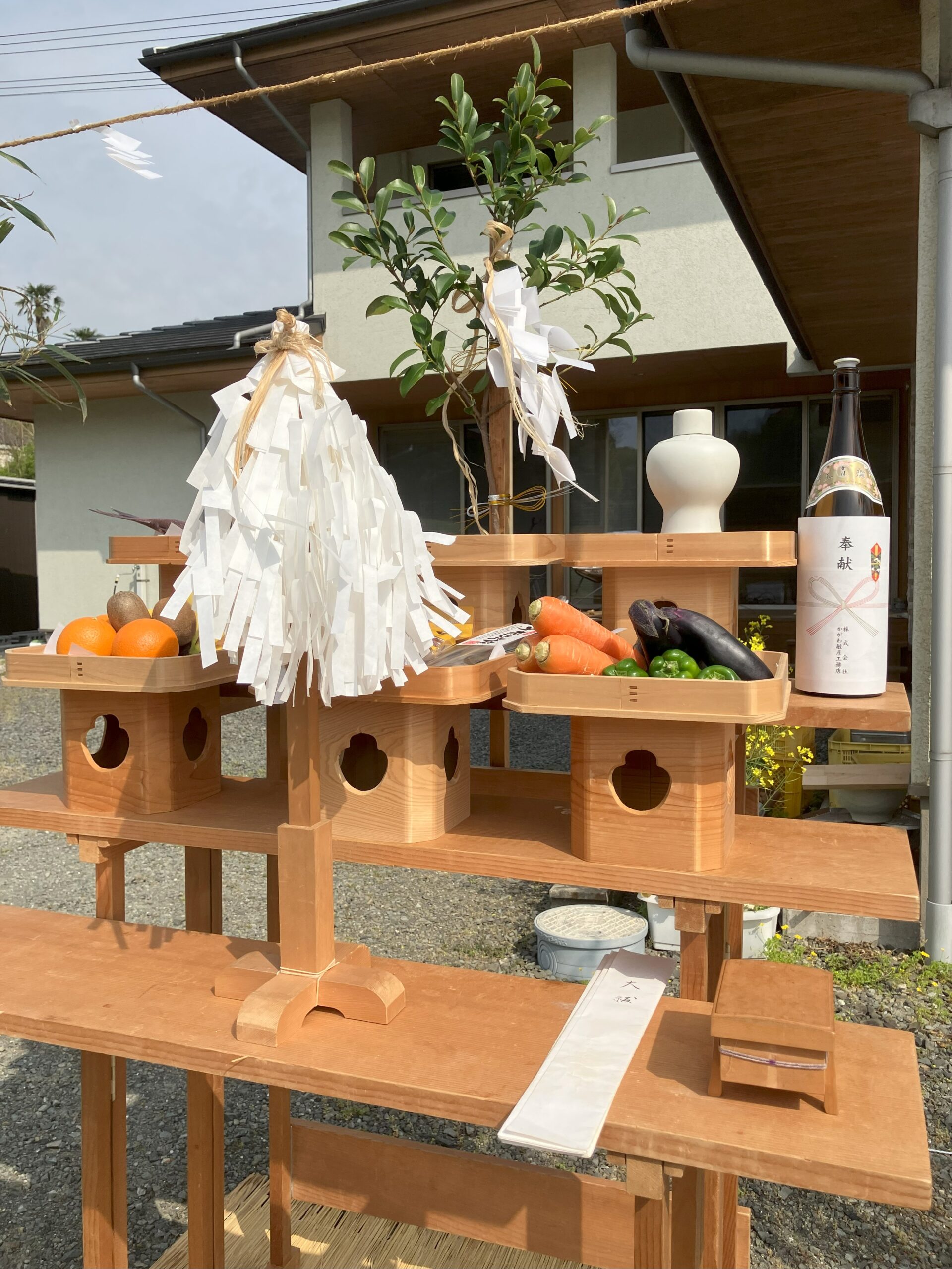 【日々のこと】地鎮祭